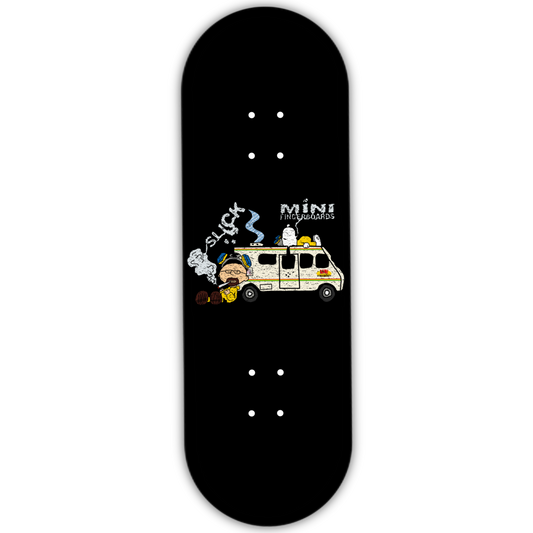 SLICK X MINI FB “BREAKING BAD ON BLACK" FINGERBOARD DECK