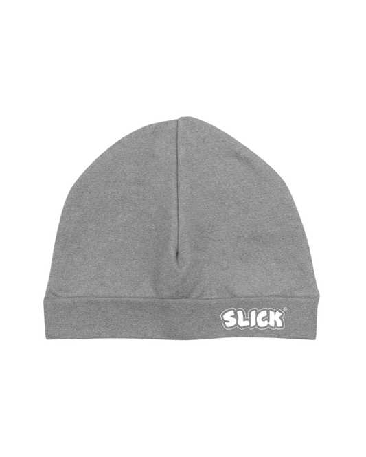 SLICK® SKULL CAP ON SMOKEY GRAY