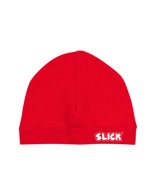 SLICK® SKULL CAP ON RED