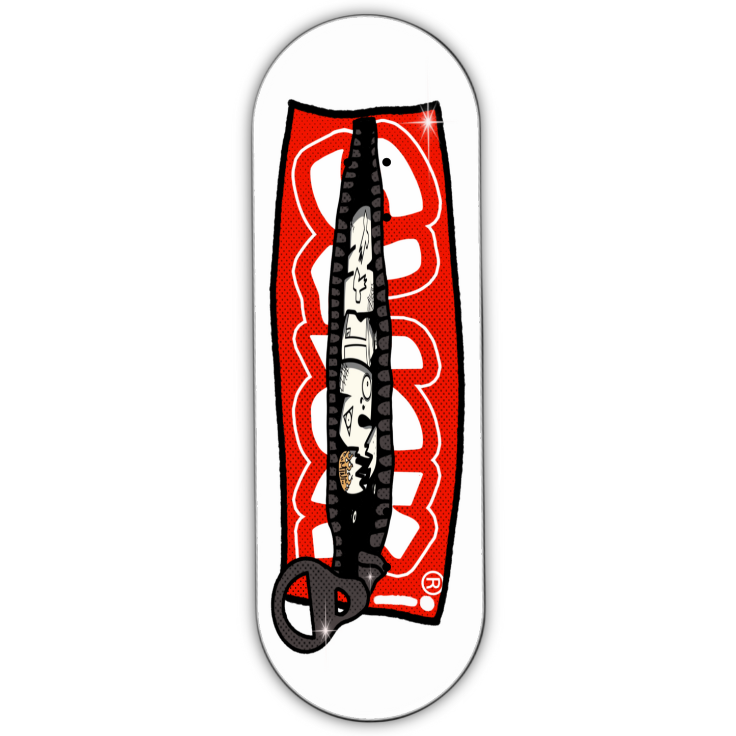 SLICK X MINI FB “ZIP UP” FINGERBOARD DECK