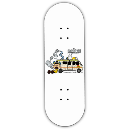 SLICK X MINI FB “BREAKING BAD ON WHITE” FINGERBOARD DECK