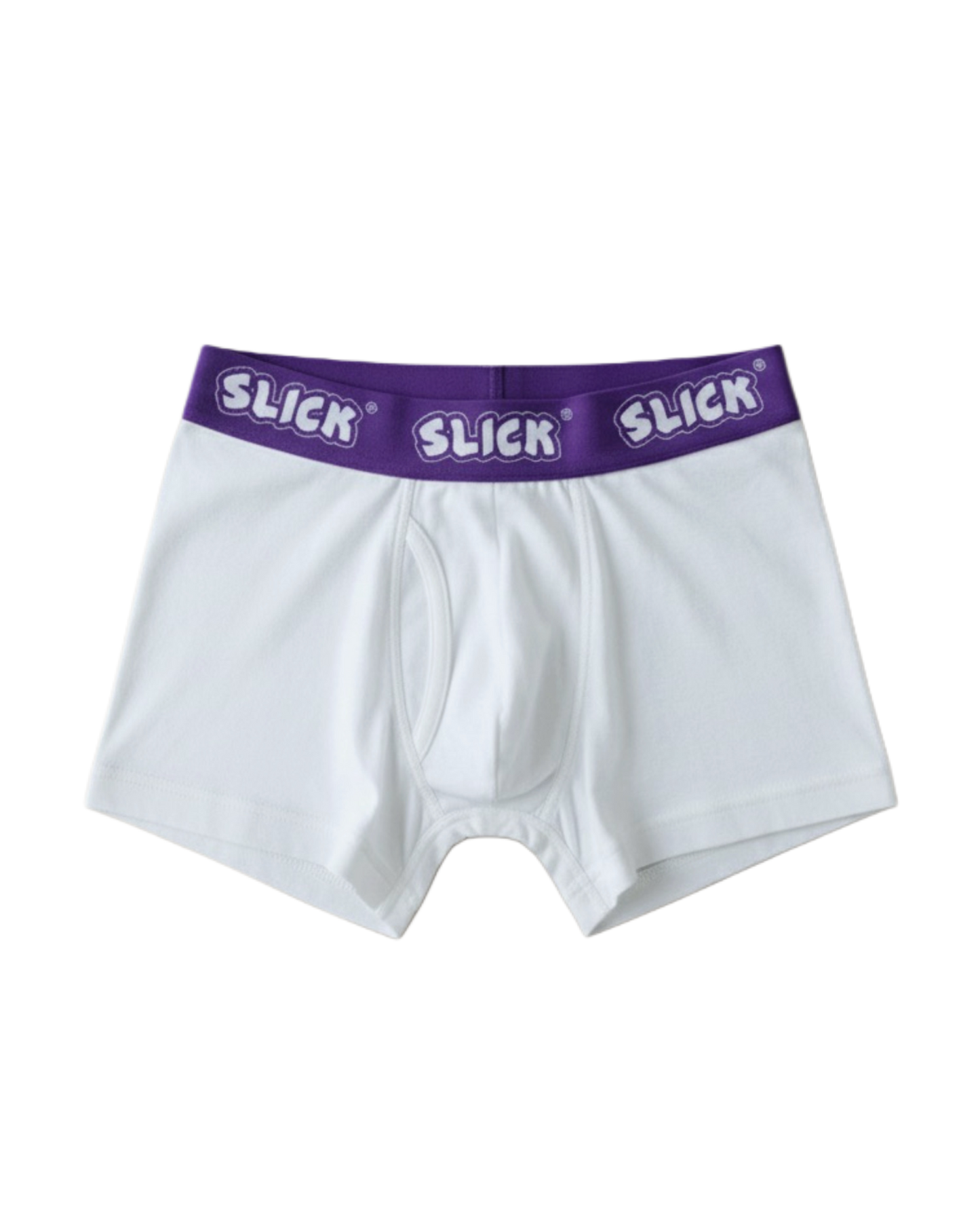 SLICK BOXER BRIEFS ON PURP