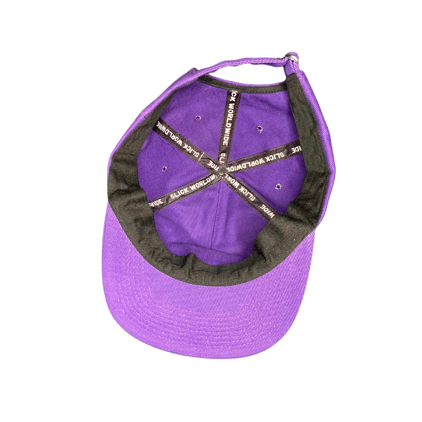 SLICK ON CHECKERED UNSTRUCTED CAP