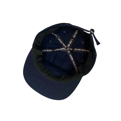 SLICK ON CHECKERED UNSTRUCTED CAP