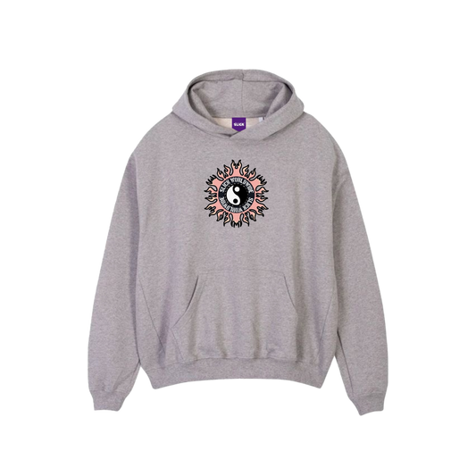 PINKY YIN YANG HOODIE ( SMOKEY GRAY )