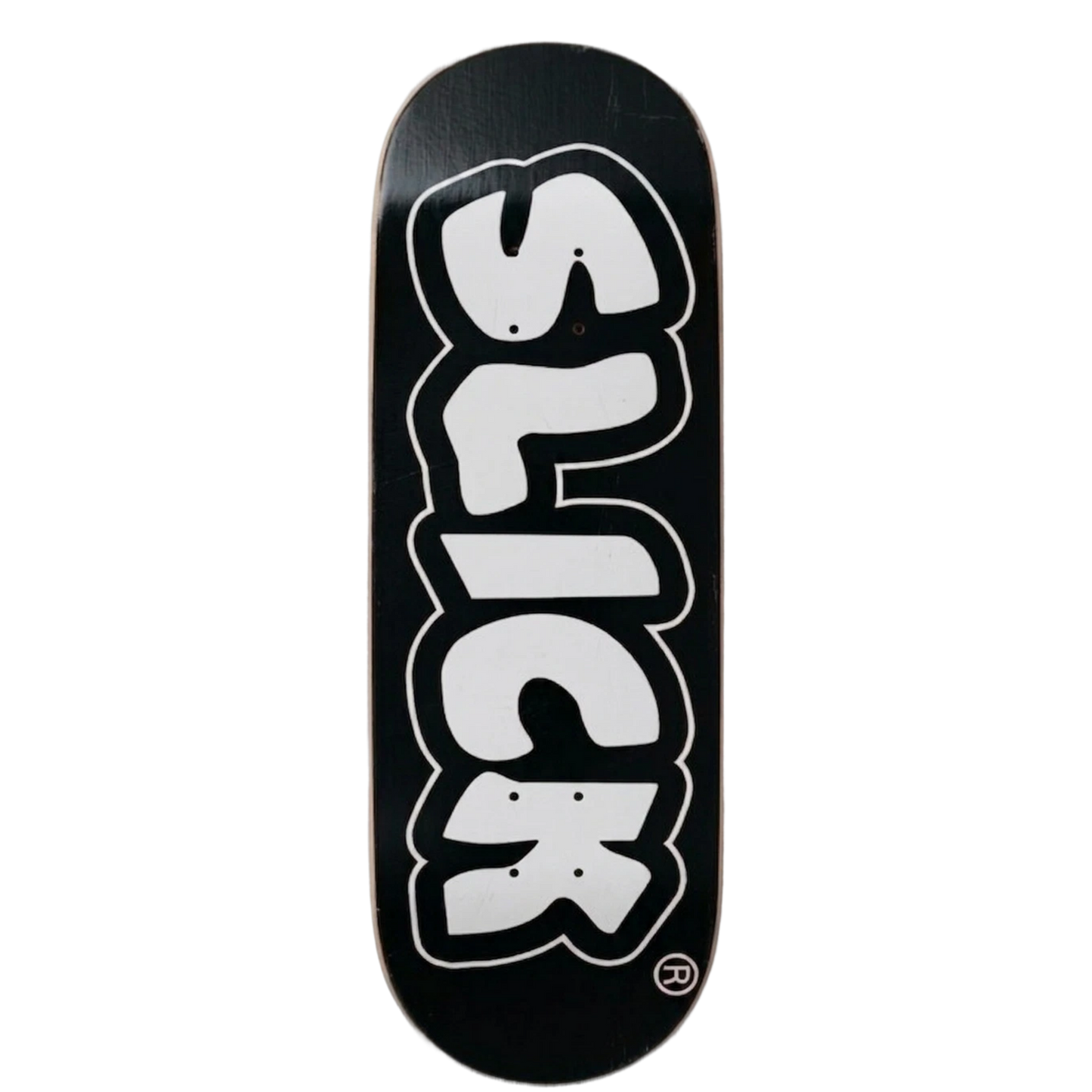 SLICK OG LOGO ON BLACK FINGERBOARD DECK