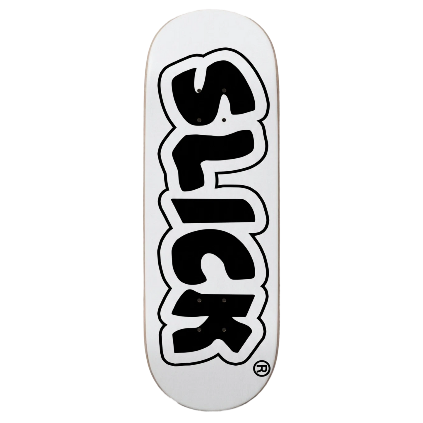 SLICK OG LOGO ON WHITE FINGERBOARD DECK