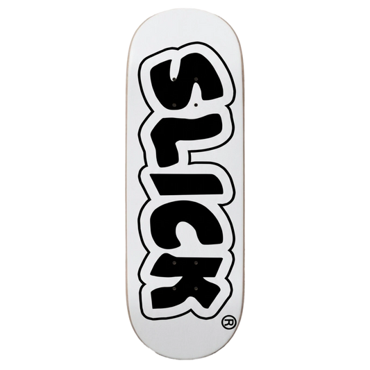 SLICK OG LOGO ON WHITE FINGERBOARD DECK
