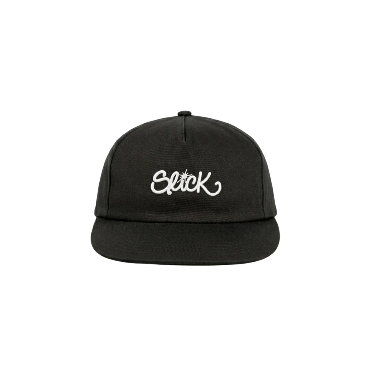SLICK® "SIGNATURE V2" UNSTRUCTED CAP ON CHARCOAL BLACK