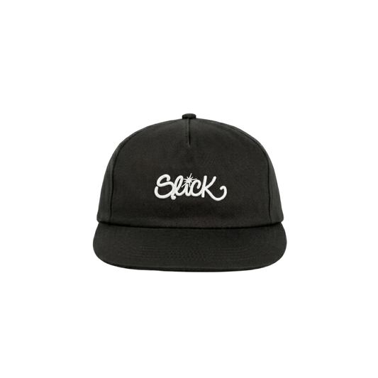 SLICK® "SIGNATURE V2" UNSTRUCTED CAP ON CHARCOAL BLACK