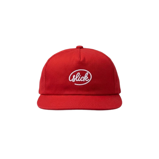SLICK® "SIGNATURE" UNSTRUCTED CAP ON RED