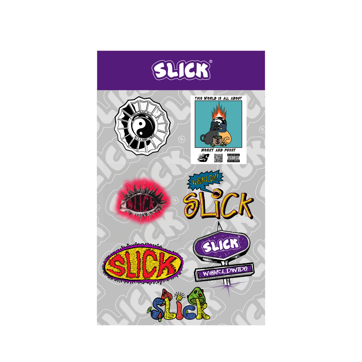 Nolick Sticker SLICK STICKER PACK V3 – Slick Worldwide