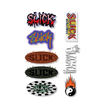 SLICK® STICKER PACK V4